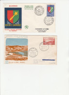 ALGERIE-FDC-N°362(Rhin Et Danube)+ PA  N°14(Barrage Beni-Bahdel) - FDC