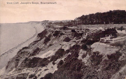 ENGLAND - BOURNEMOUTH - West Cliff - Josph's Steps - Carte Postale Ancienne - Bournemouth (depuis 1972)
