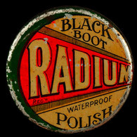 Radium Boot Polish Botte Publicité - Advertising (Photo) - Voorwerpen