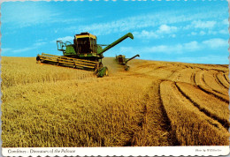 Washington Wheat Field Combines Dinosaurs Of The Palouse - Spokane