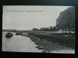 BASSE INDRE                                    LE QUAI VERS L'EMBARCADERE - Basse-Indre