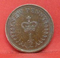 1/2 Penny 1973 - TTB - Pièce Monnaie Grande-Bretagne - Article N°2592 - 1/2 Penny & 1/2 New Penny