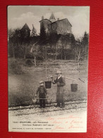 CPA écrite En 1904, 24 Brantome, Château RAMFORT, Animée, Porteurs D'eau, éd H.Guillier, Dos Simple - Brantome