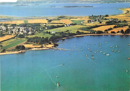 île D'ARZ - Vue Aérienne N°8063 B.E.B. CAOUDAL éd. - Le PORT De PÉNÉRA Et Les îles - Ile D'Arz