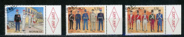 MONACO : CARABINIERS  - N° Yvert 2107/2109 Obli. - Used Stamps