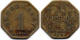 MA 23248 / Belgique - Belgien - Belgium Jeton 1880 Bon Pour Un Pain TB+ - Professionali / Di Società