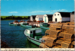 Canada Prince Edward Island Fishing Village New London Wharf 1973 - Other & Unclassified