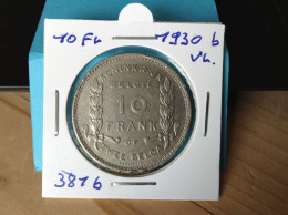 België Albert I  10 Frank Twee Belga. 1930b Vl. (Morin 381b) - 10 Francs & 2 Belgas
