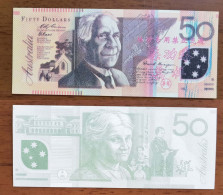 China BOC Bank (bank Of China) Training/test Banknote,AUSTRALIA B-2 Series 50 Dollars Note Specimen Overprint - Vals En Specimen