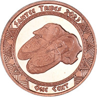 Monnaie, États-Unis, Cent, 2023, Santee Tribes.BE, SPL, Cuivre - Gedenkmünzen