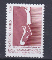 NU Genève 2001 438 ** Effigie Dag Hammarskjöld - Nuevos