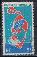 POLYNESIE FRANCAISE             N°  YVERT  PA 35  ( 2 ) OBLITERE    ( OB 11/ 30 ) - Used Stamps