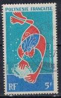 POLYNESIE FRANCAISE             N°  YVERT  PA 35  ( 3 ) OBLITERE    ( OB 11/ 30 ) - Used Stamps