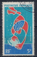 POLYNESIE FRANCAISE             N°  YVERT  PA 35  ( 6 ) OBLITERE    ( OB 11/ 30 ) - Used Stamps