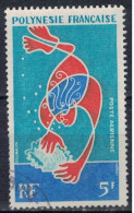 POLYNESIE FRANCAISE             N°  YVERT  PA 35  ( 8 ) OBLITERE    ( OB 11/ 30 ) - Used Stamps
