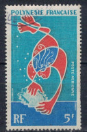 POLYNESIE FRANCAISE             N°  YVERT  PA 35  ( 14 ) OBLITERE    ( OB 11/ 30 ) - Used Stamps