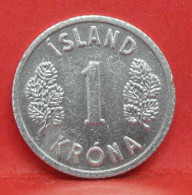 1 Krona 1978 - TTB - Pièce De Monnaie Islande - Article N°3295 - Islanda