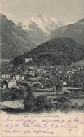 Suisse - Jungfrau - Interlaken Und Die Jungfrau - Montagne - Griffe Interlaken - Carte Postale Ancienne - Interlaken