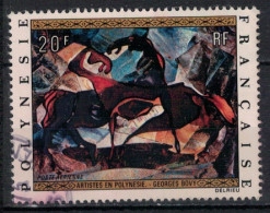 POLYNESIE FRANCAISE             N°  YVERT  PA 65 ( 6 ) OBLITERE    ( OB 11/ 30 ) - Used Stamps