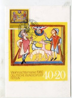 MC 145186 GERMANY / BERLIN WEST - 1980 - Für Die Wohlfahrtspflege 1980 - Maximum Cards