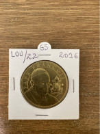 Monnaie De Paris Jeton Touristique - 65 - Lourdes - Pape François - 2016 - 2016
