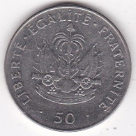 Haïti 50 Centimes 1995 , Charlemagne Péralt, En  Acier Nickel, KM# 153a - Haïti