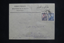 TURQUIE - Enveloppe Commerciale De Istanbul Pour Wien En 1928 - L 144708 - Brieven En Documenten