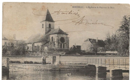 Mirebeau : L'église Et Le Pont Sur La Bèze (Editeur A. Bergeret, Gray) - Mirebeau