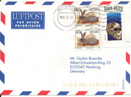 South Africa Air Mail Cover Sent To Germany 24-7-1998 - Airmail