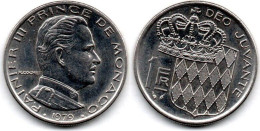 MA 23704 / Monaco 1 Franc 1979 SUP - 1960-2001 Franchi Nuovi
