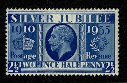 Ref 1621 - GB 1925 KGV 1935 Silver Jubilee 2 1/2d - Unmounted Mint MNH Stamp - Neufs