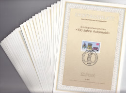 BRD ETB Jahrgang 1986, 27 Ersttagsblätter, Komplett - Autres & Non Classés