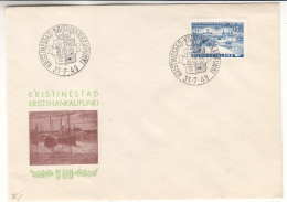 Finlande - Lettre De 1949 - Oblit Kristinestad - Port - - Covers & Documents