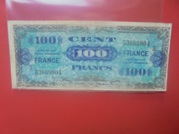 FRANCE 100 FRANCS 1945 Circuler - 1945 Verso Francia
