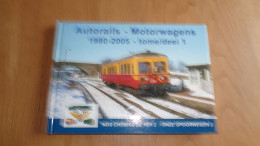 NOS CHEMINS DE FER 2 AUTORAILS MOTORWAGENS T1 1980 2005 Chemins De Fer Belge Rame Autorail Omnibus Prototype - Ferrovie & Tranvie