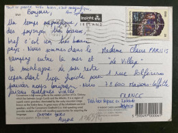 CP Pour La FRANCE TP SAINT COLMCILLE 28 OBL.MEC.11 JUL 1997 ANCLOCHAN - Lettres & Documents