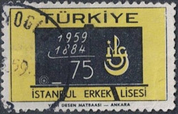 Türkei Turkey Turquie - 75 Jahre Istanbuler Lyzeum (MiNr: 1618) 1959 - Gest. Used Obl - Gebraucht