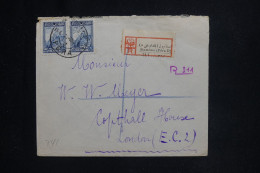 TURQUIE - Enveloppe En Recommandé De Péra Pour Londres En 1926 - L 144722 - Brieven En Documenten