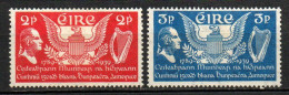 Col33 Irlande Ireland Éireann  1939  N° 75 & 76 Neuf X MH  Cote : 11,00€ - Neufs