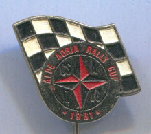 Rally Cup Alpe Adria, Vintage Pin  Badge Abzeichen - Rallye