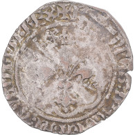 Monnaie, France, Jean II Le Bon, Gros à La Fleur De Lis, 1358, TB+, Billon - 1350-1364 Giovanni II Il Buono