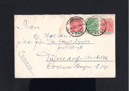 S5259-SOUTH AFRICA-OLD COVER JOHANNESBURG To DUSSELDORF (germany) 1898.Enveloppe AFRIQUE DU SUD - Nouvelle République (1886-1887)