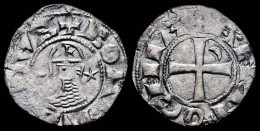 Crusader Antioch Bohemond III AR Denier - Orientalische Münzen