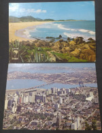 Lote 2 Postales Postcards De Florianápolis – Brasil – Sin Usar - Florianópolis