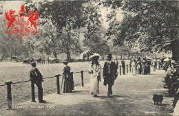 England London Rotten Row Raphael Tuck & Sons "Heraldic View" - Hyde Park