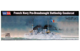 Hobby Boss - CUIRASSÉ CONDORCET Pre-Dreadnought WWI Marine Française Maquette Kit Plastique Réf. 86505 Neuf NBO 1/350 - Boats