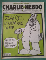 CHARLIE HEBDO 1996 N° 230 ZAIRE LA CAISSE NOIRE DU RPR ON DIT DE COULEUR - Humor