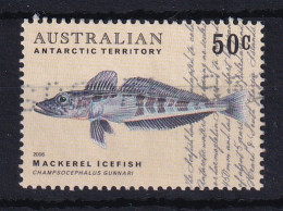 AAT (Australia): 2006   Fish Of The Australian Antarctic Territory  SG172   50c   Used  - Oblitérés
