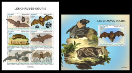 Central Africa  2023 Bats. (106) OFFICIAL ISSUE - Fledermäuse