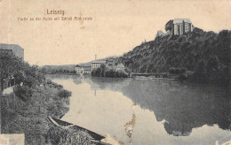 Leisning - Partie An Der Mulde Mit Schloss Mildenstein Gel.1925 - Leisnig